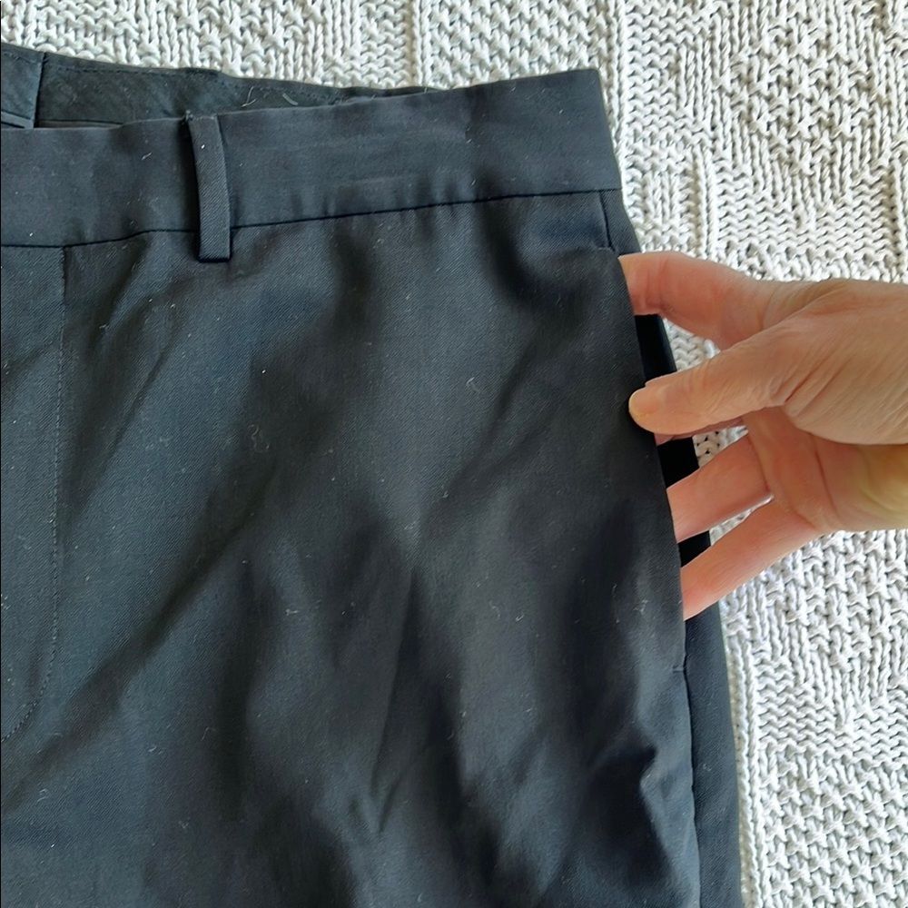 Banana Republic Pants Mens 32X32 100% Wool Black Lanificio F.lli Cerruti - Picture 6 of 13